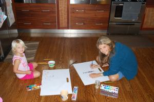 Painting with Gramma Home